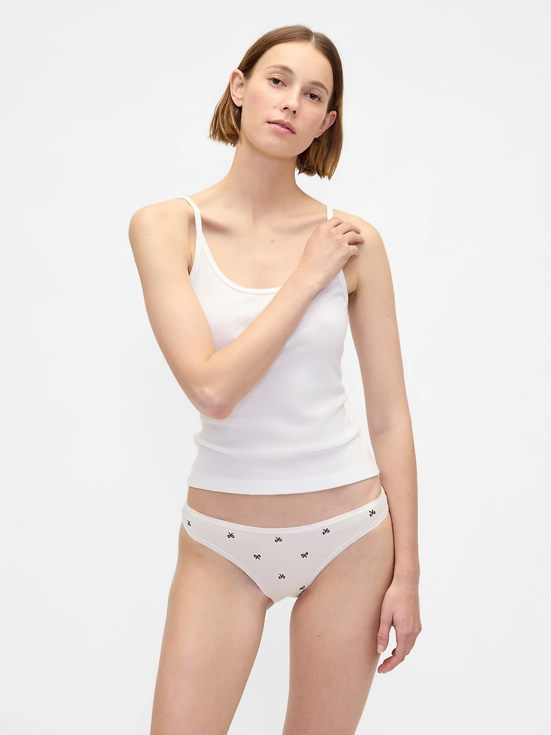 Organic Stretch Cotton Bikini