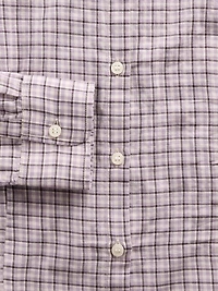 Flannel Fitted Plaid Shirt