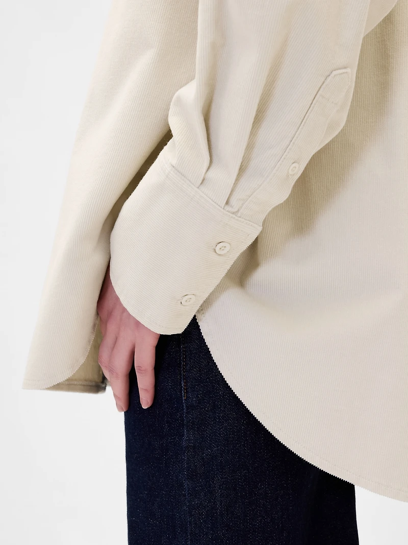 Corduroy Big Shirt
