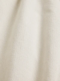 Mid Rise Corduroy Baggy Pants