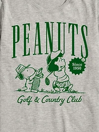Kids Peanuts Golf Club Short Sleeve T-Shirt