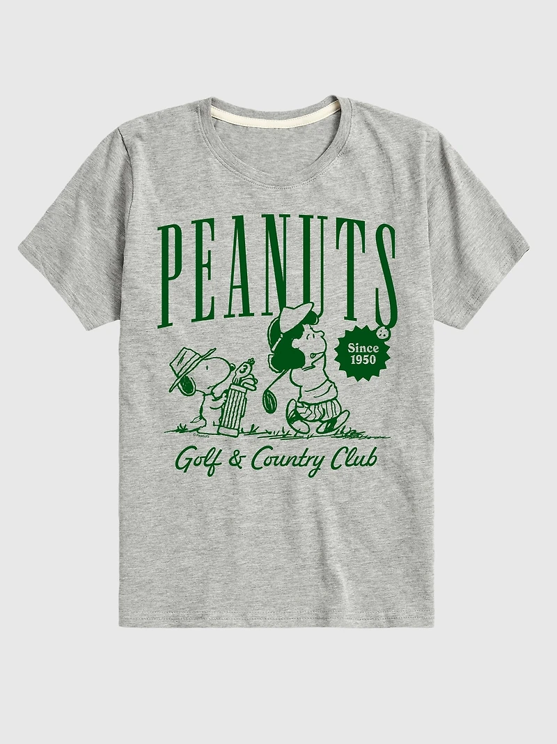 Kids Peanuts Golf Club Short Sleeve T-Shirt