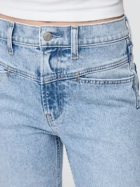 High Rise Western '90s Slim Straight Jeans