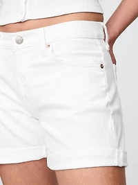 5" Mid Rise Girlfriend Shorts
