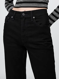 High Rise Cheeky Straight Jeans