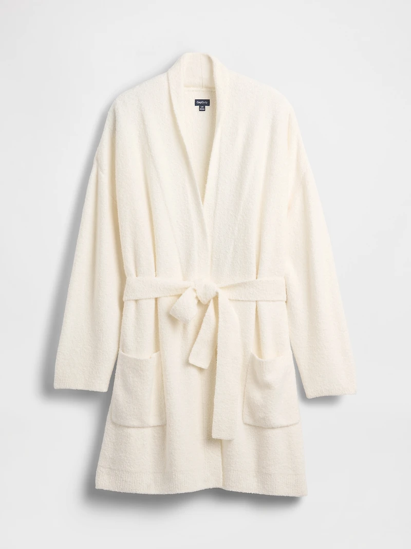 CashSoft Boucle Relaxed Robe