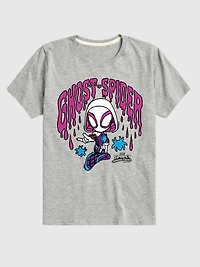 Toddler Marvel Scribble Ghost Spider Short Sleeve T-Shirt
