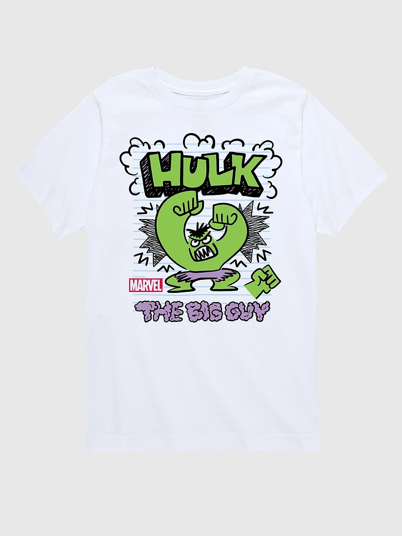 Toddler Marvel The Incredible Hulk Doodle Short Sleeve Graphic Tee
