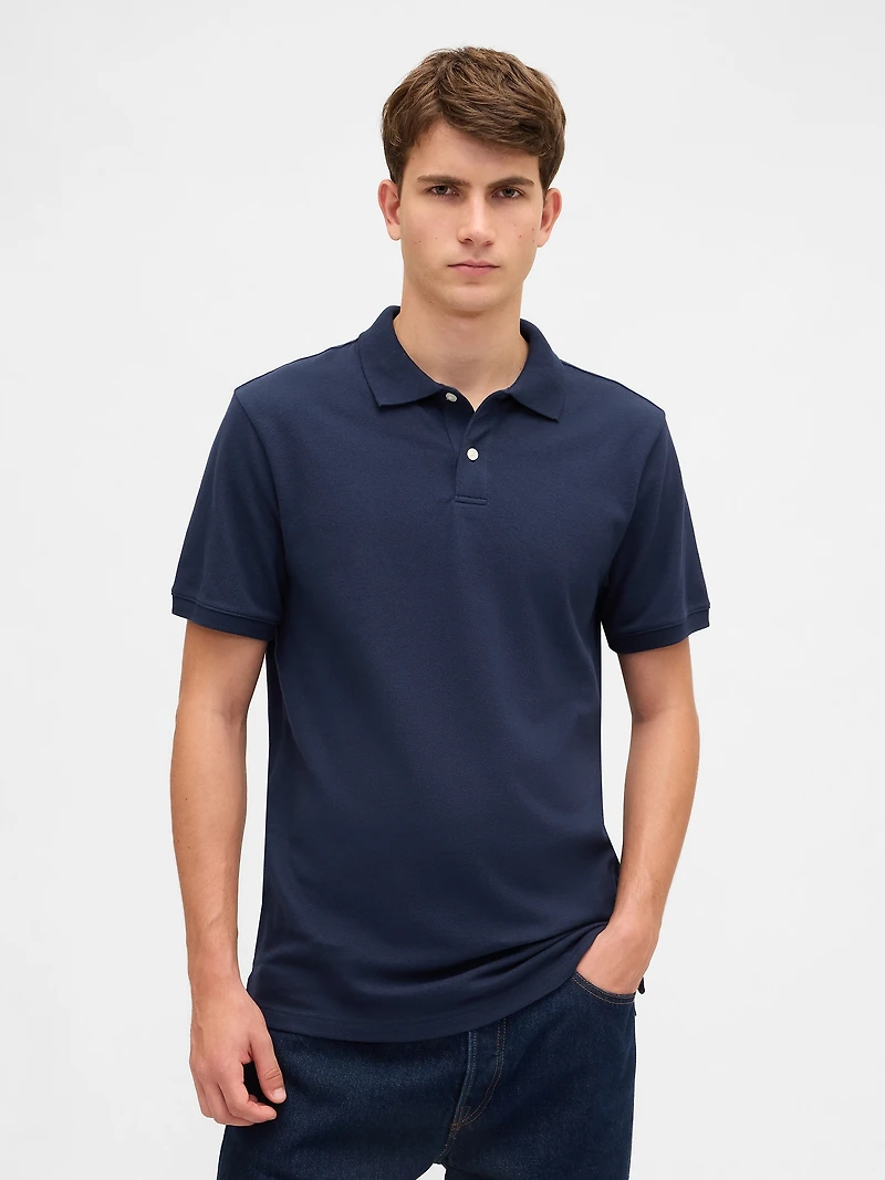 Pique Polo Shirt