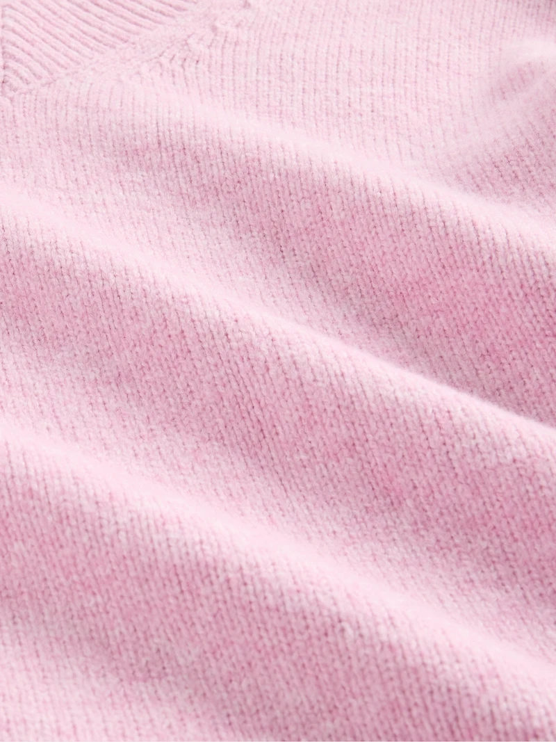 CashSoft Oversized V-Neck Sweater