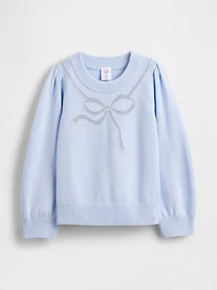 Baby & Toddler Puff-Sleeve Sweater