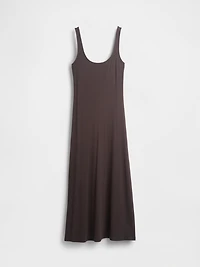 Modern Square-Neck Maxi Dress