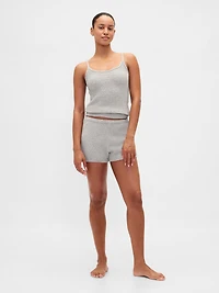 CashSoft Boucle Sweater Tank Top