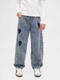 Kids Easy Barrel Jeans