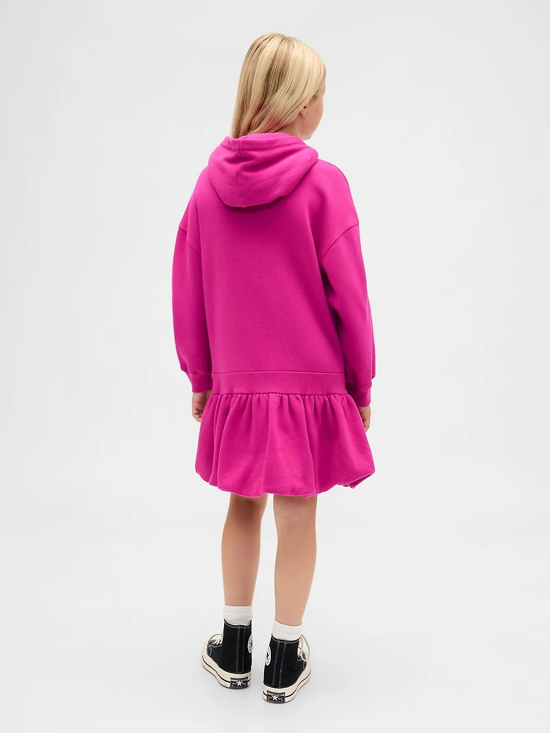 Kids Oversized Hoodie Sweatshirt Dress