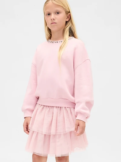 Kids Tiered Tulle Skirt