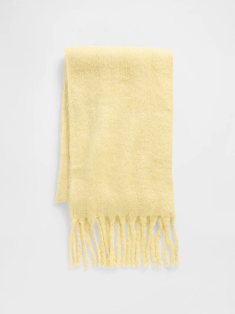 Brushed Fringe Scarf