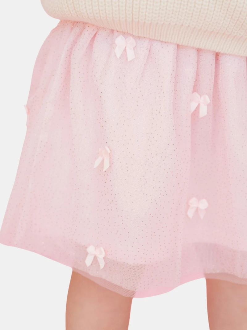 Sweet Wink Blush Bows Tutu