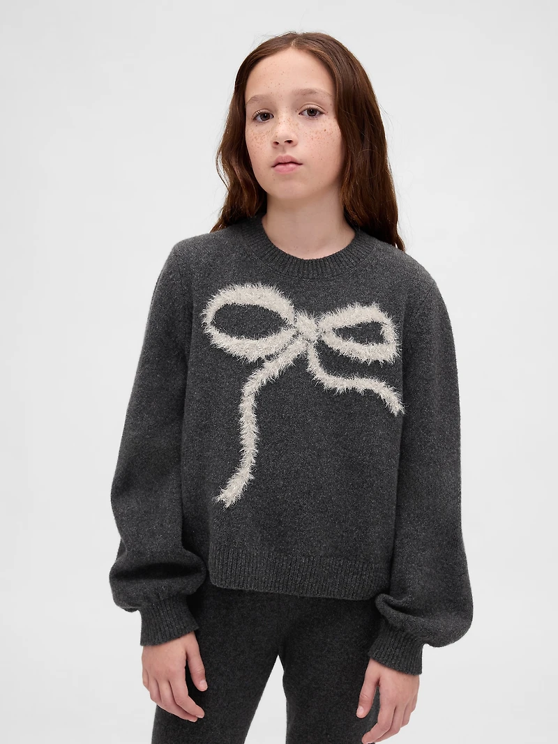 Kids CashSoft Crewneck Sweater
