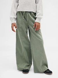 Kids Twill Baggy Pants