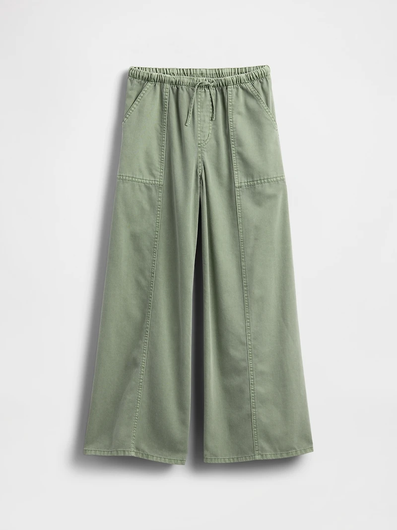 Kids Twill Baggy Pants