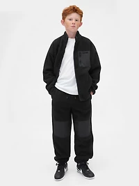 Kids Relaxed Sherpa Joggers