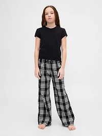 Gap × Disney Tim Burton’s The Nightmare Before Christmas Kids Skull Flannel PJ Pants