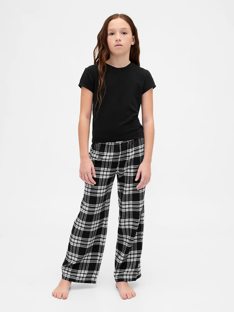 Kids Recycled Flannel PJ Pants