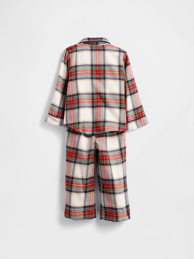 Baby & Toddler Recycled Flannel PJ Set