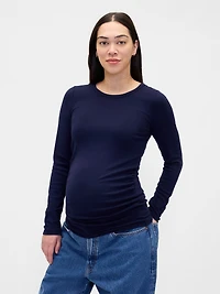 Maternity Modern Crewneck T-Shirt