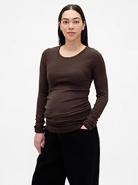 Maternity Modern Crewneck T-Shirt