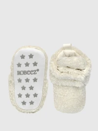 Robeez Baby Sherpa Snap Booties