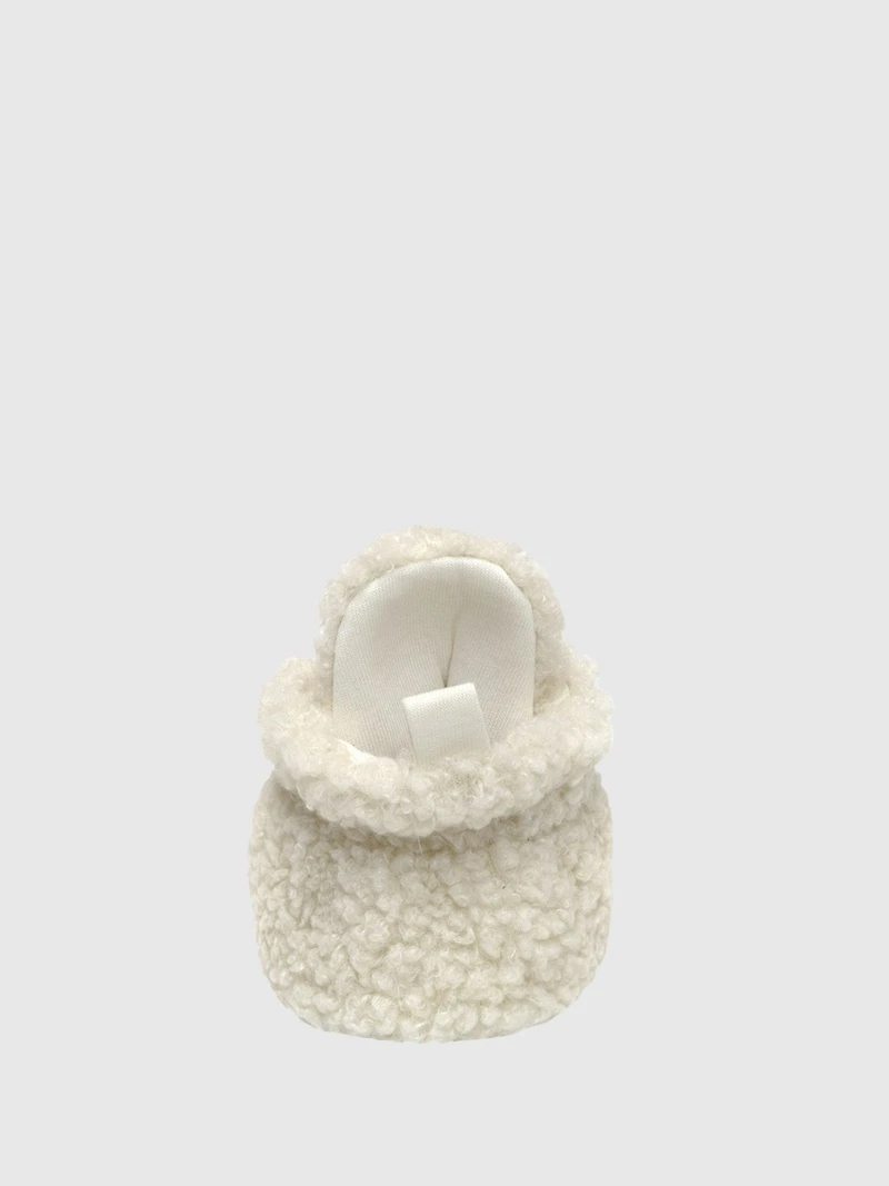 Robeez Baby Sherpa Snap Booties