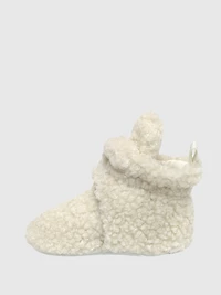 Robeez Baby Sherpa Snap Booties