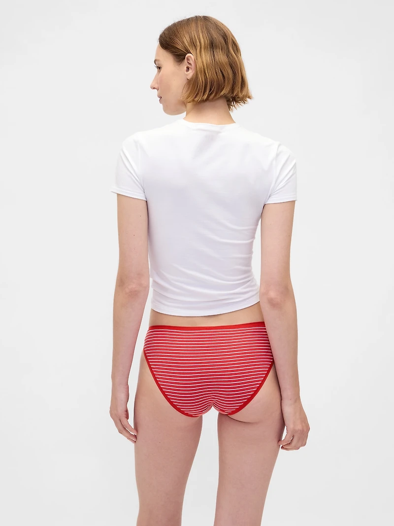 Organic Stretch Cotton Bikini (3-Pack