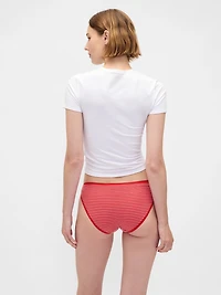 Organic Stretch Cotton Bikini (3-Pack