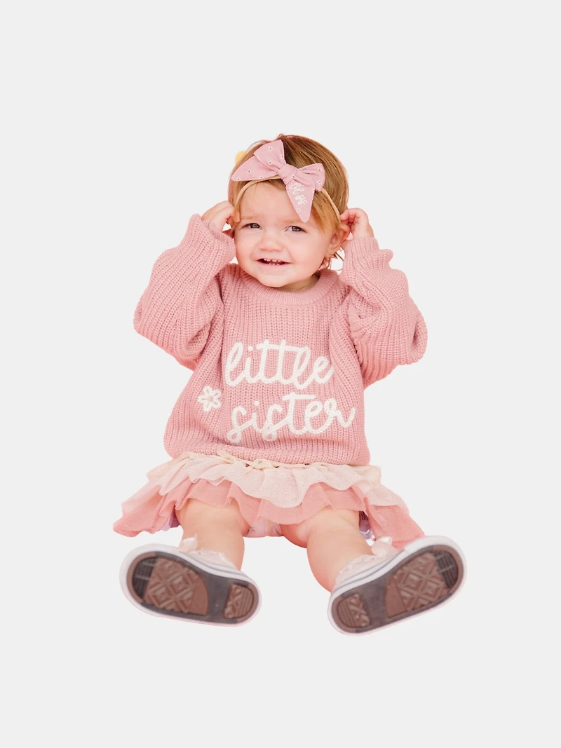 Sweet Wink Little Sister Knit Sweater