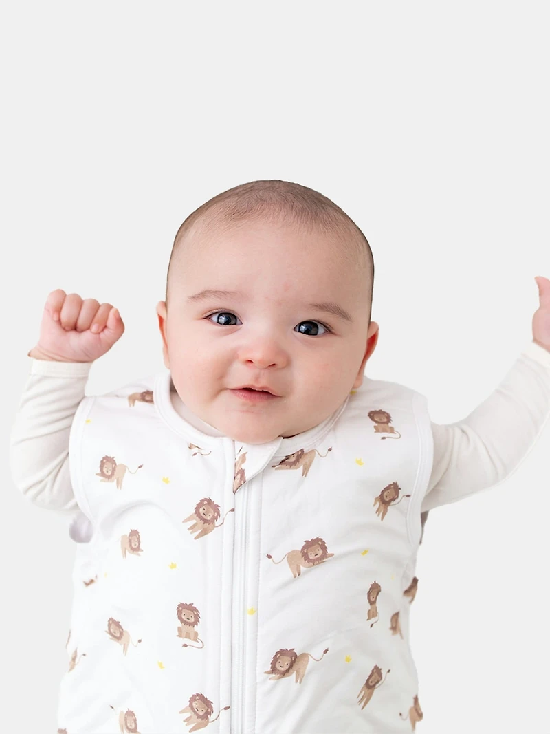 Bamboo Little Lion Sleep Sack 0 to 12 Months