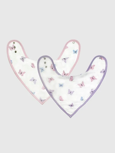Bamboo Little Butterfly Bib Set