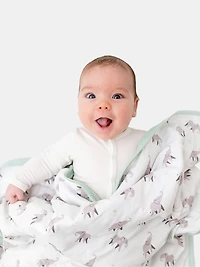 Bamboo Little Elephant Baby Blanket