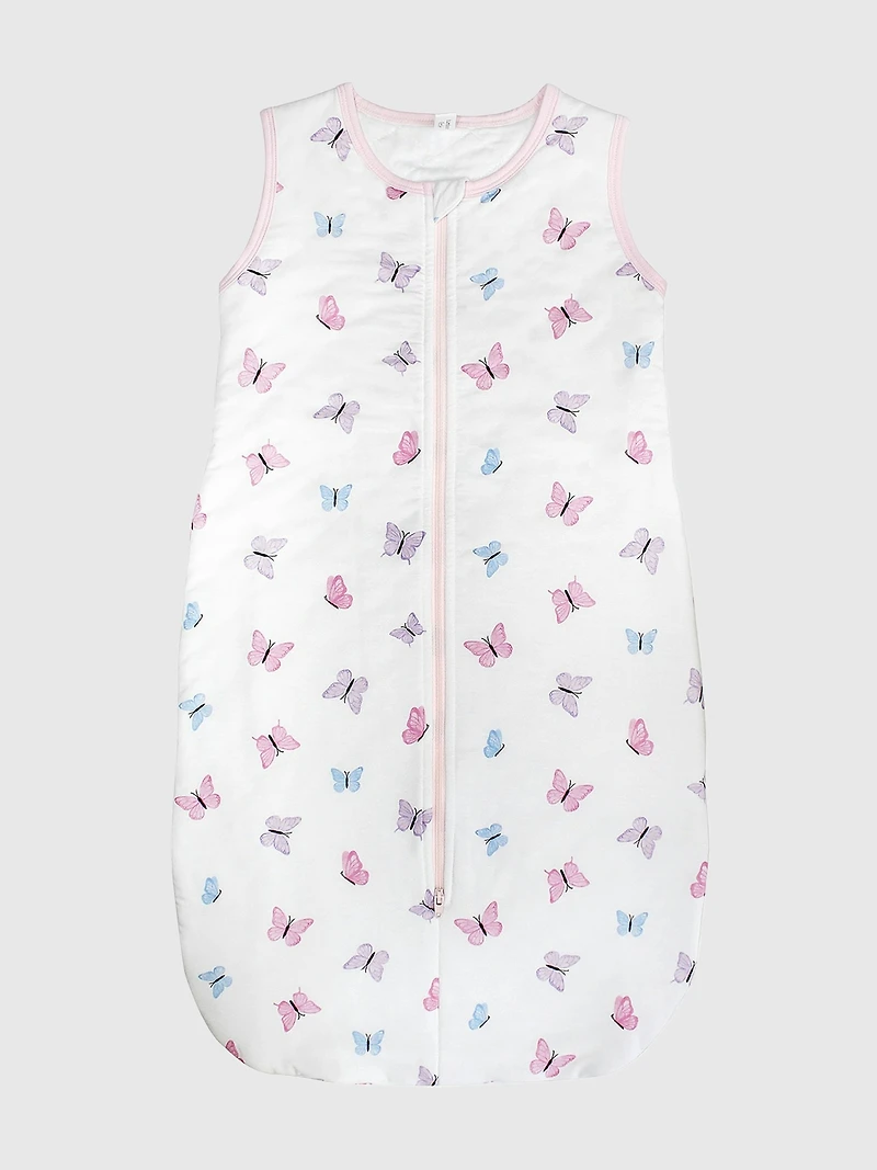 Bamboo Little Butterfly Sleep Sack 0 to 12 Months