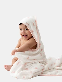 Bamboo Little Bunny Hooded Towel Set