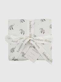 Bamboo Little Elephant Baby Blanket