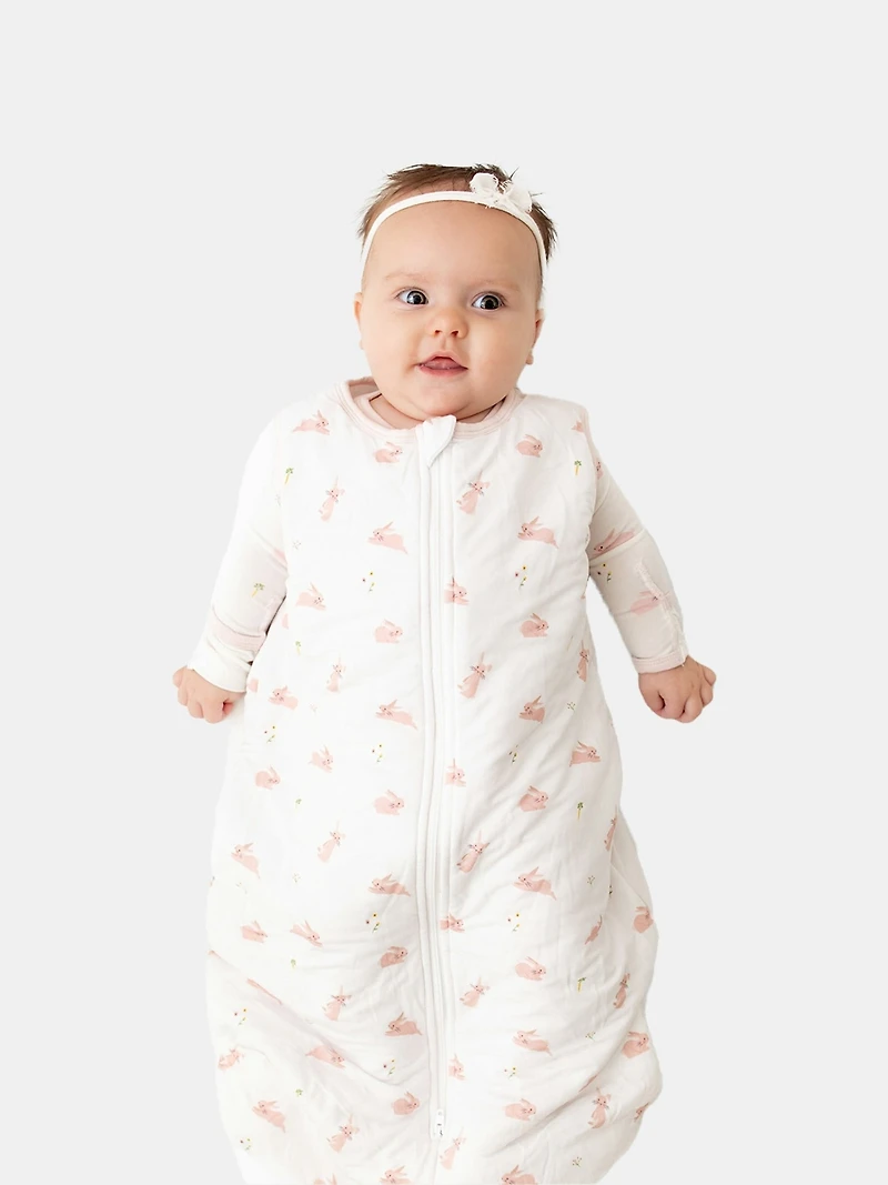 Bamboo Little Bunny Sleep Sack 0 to 12 Months