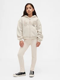 Kids Sherpa-Lined Graphic Logo Hoodie