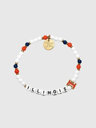 Little Words Project Bracelet - University of Illinois