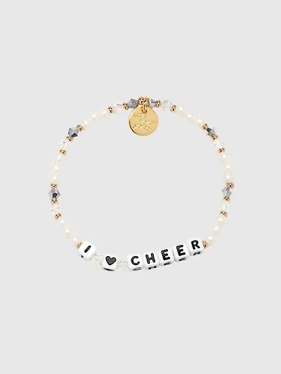 Little Words Project - I Love Cheer Bracelet