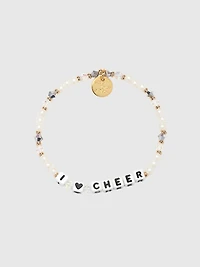 Little Words Project - I Love Cheer Bracelet