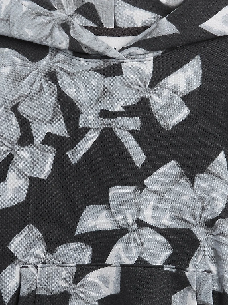 Kids Oversized Bow Hoodie