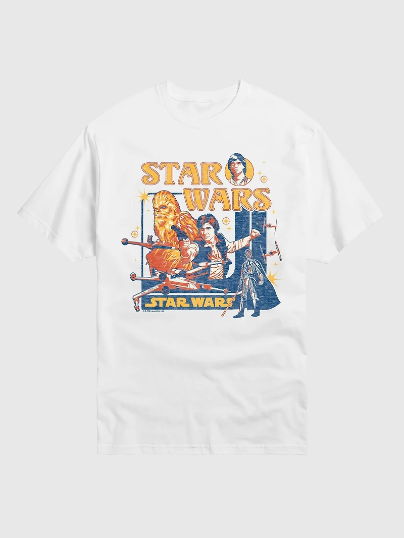Star Wars Retro Group Short Sleeve T-Shirt
